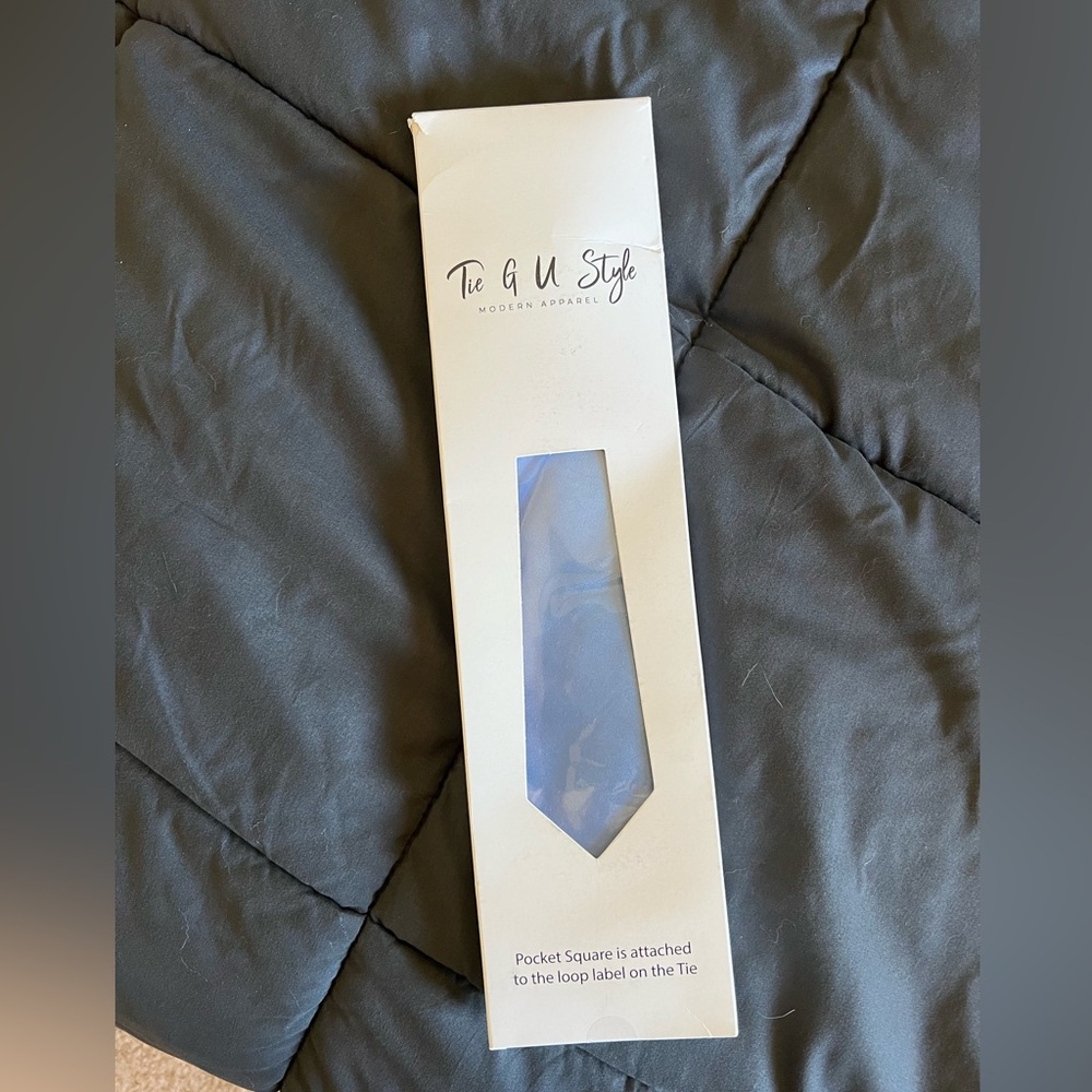 Tie. Brand new in box. Sky Blue